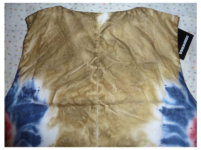 DSquared2 Top Tie-Dye in Cotone Multicolore 38 IT - vista 6