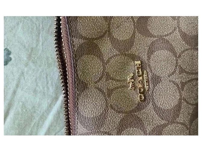 Borsa Coach in tela monogramma - vista 9