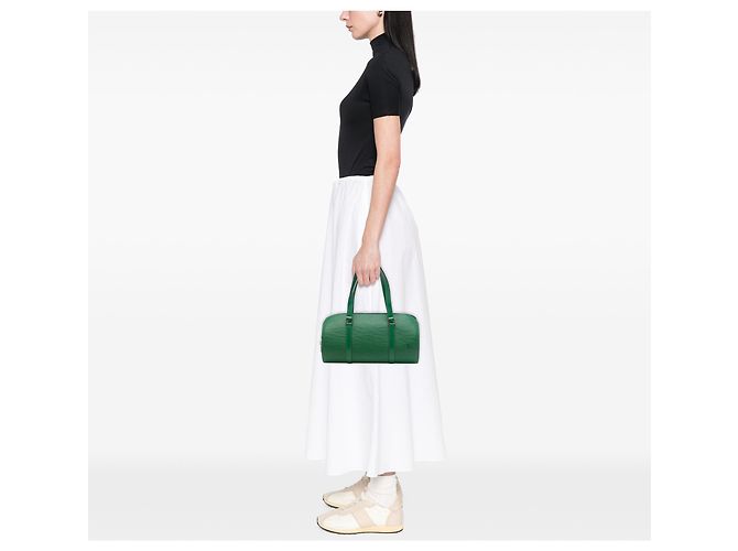 Louis Vuitton Green Epi Soufflot - vista 6