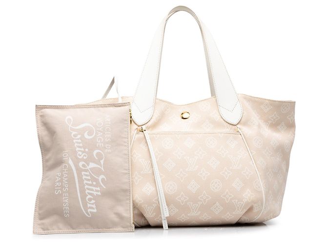 Louis Vuitton Beige Monogram Cabas Ipanema PM - vista 8
