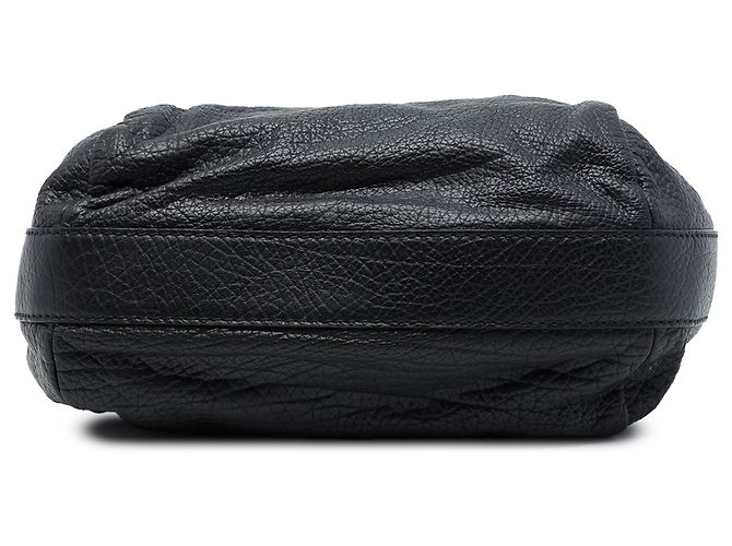 Bamboo Borsa a tracolla Gucci in vitello nero con bambù - vista 3