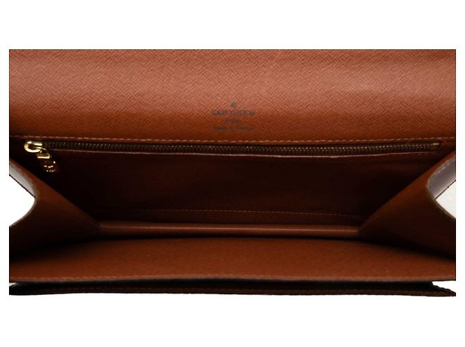 Louis Vuitton Brown Monogram Monceau 28 - vista 4
