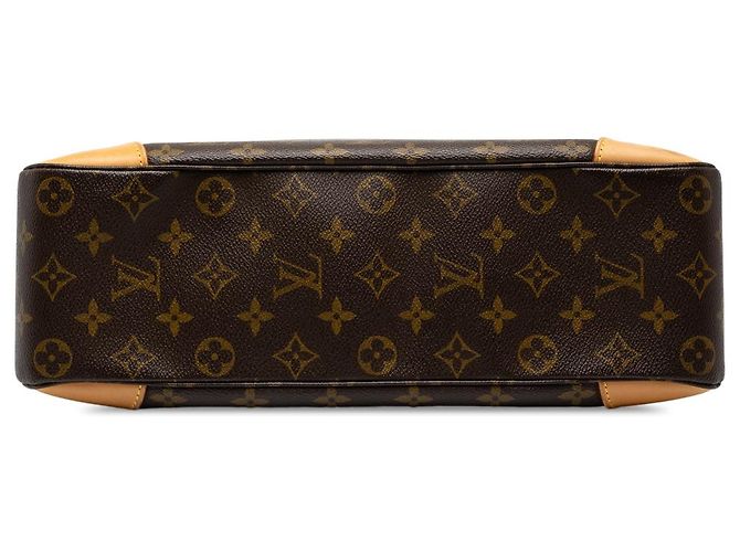 Louis Vuitton Brown Monogram Boulogne 35 - vista 3