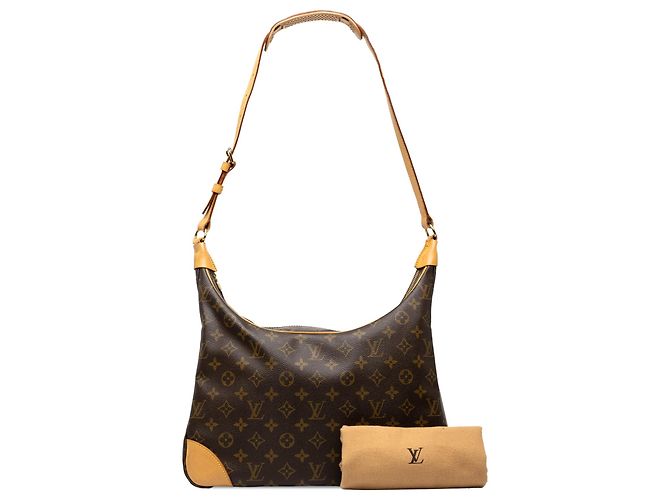 Louis Vuitton Brown Monogram Boulogne 35 - vista 7