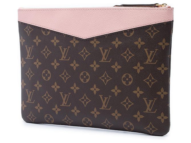 Pouch Daily Louis Vuitton Monogram Brown - vista 2