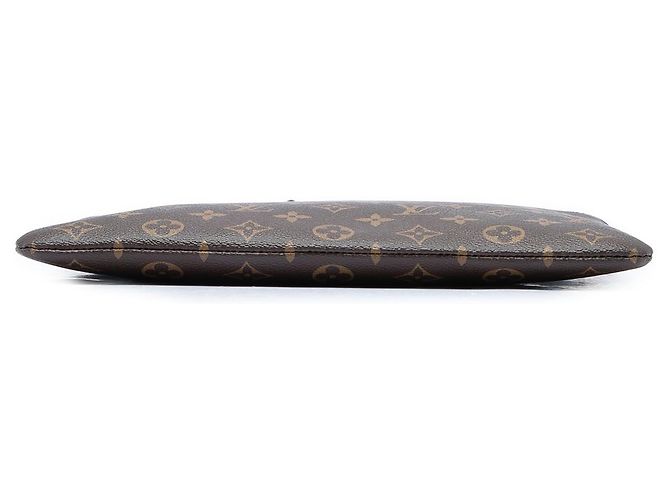 Pouch Daily Louis Vuitton Monogram Brown - vista 3