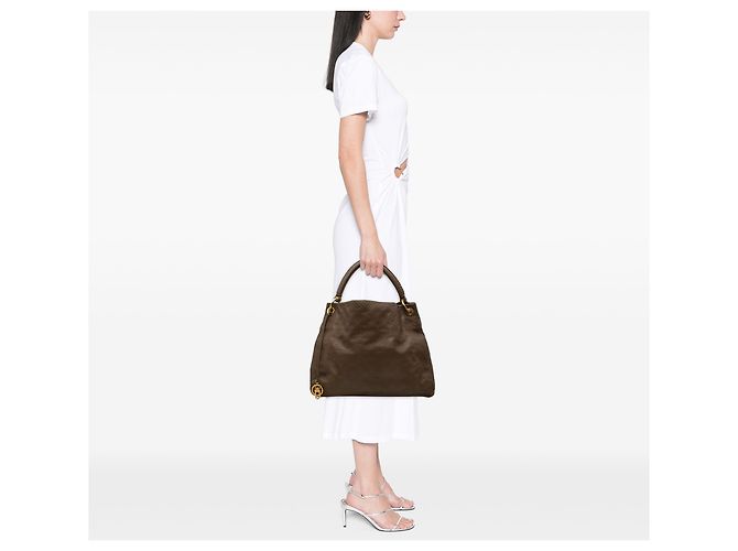 Louis Vuitton Brown Monogram Empreinte Artsy MM - vista 6