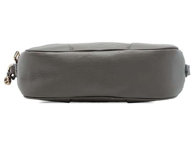 Gucci Gray Microguccissima Bree Crossbody - vista 3