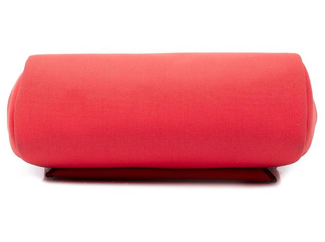 Hermès Red Toile Herbag Zip 31 - vista 3