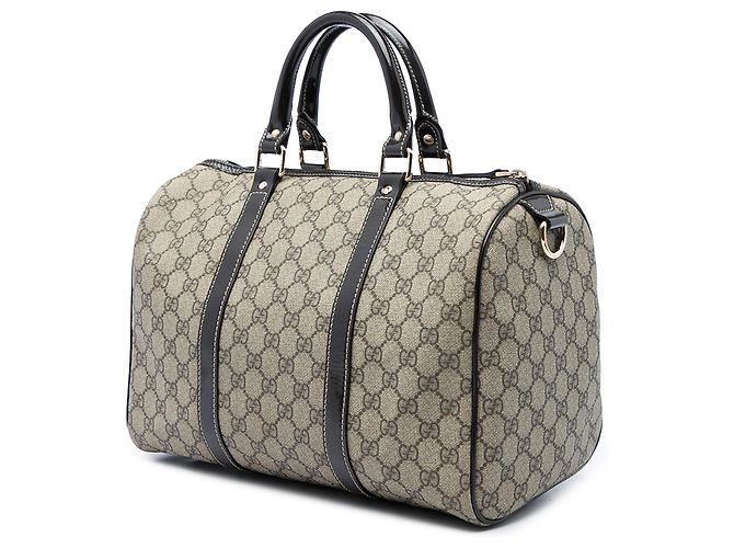 Borsa Boston Gucci Beige Medium GG Supreme Joy - vista 2