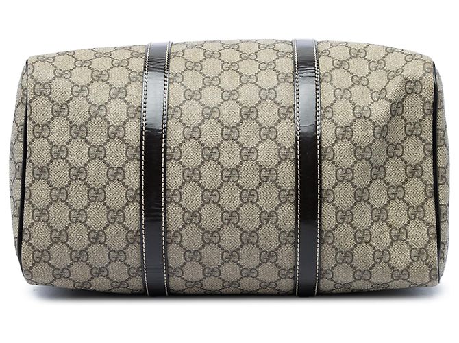 Borsa Boston Gucci Beige Medium GG Supreme Joy - vista 3