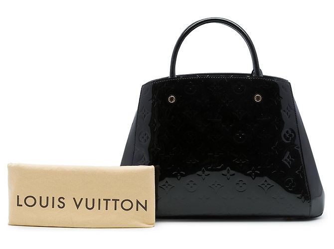 Louis Vuitton Purple Monogram Vernis Montaigne MM - vista 7
