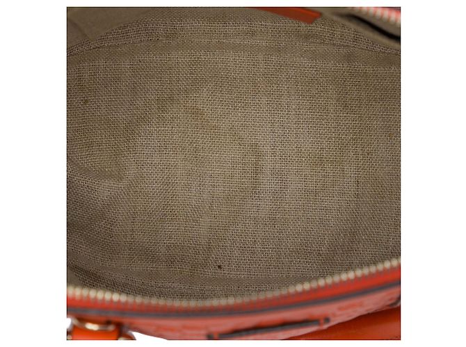 Borsa Dome Mini Microguccissima Gucci Orange - vista 4