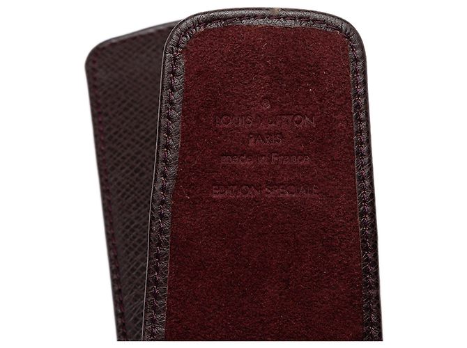 Étui à stylo Louis Vuitton Red Taiga - vue 5