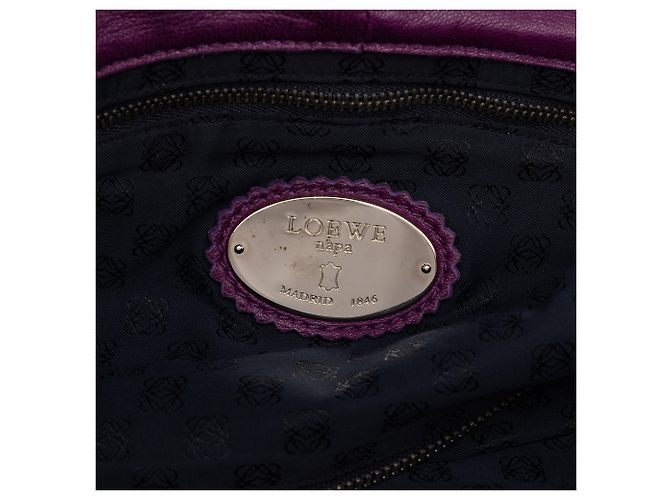 LOEWE Purple Large Nappa Aire - vista 5