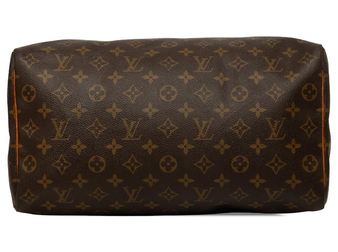 Louis Vuitton Brown Monogram Speedy 35 - vista 3