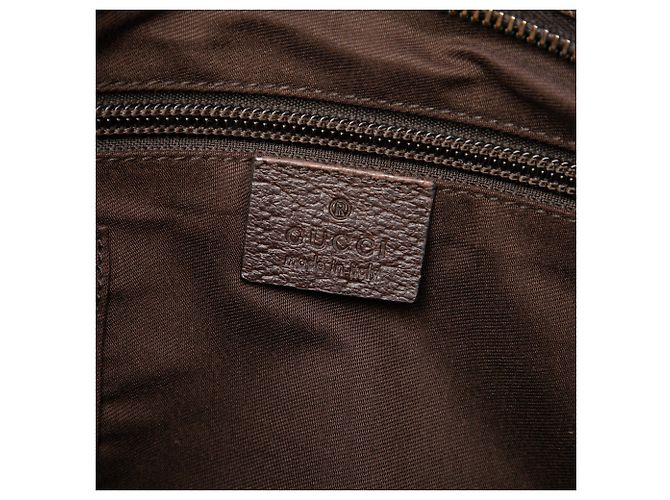Borsa a tracolla Gucci Beige GG Canvas Web con Doppia Tasca - vista 5