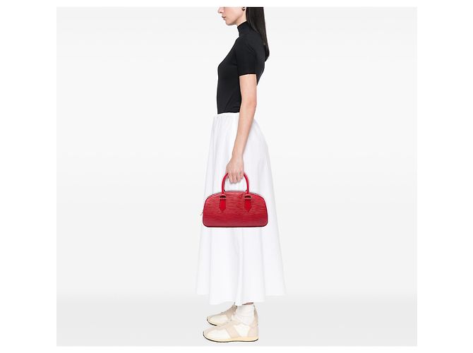 Louis Vuitton Red Epi Jasmine - vista 6