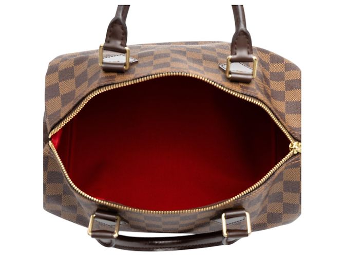 Louis Vuitton Brown Damier Ebene Speedy 30 - vista 4