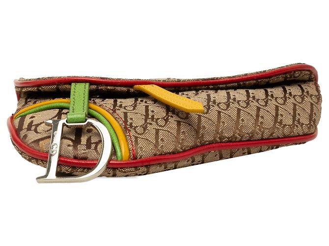Borsa Cintura Saddle Dior Beige Diorissimo Canvas Rasta - vista 3