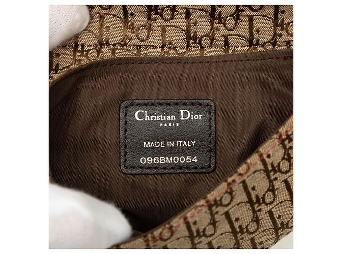 Borsa Cintura Saddle Dior Beige Diorissimo Canvas Rasta - vista 5