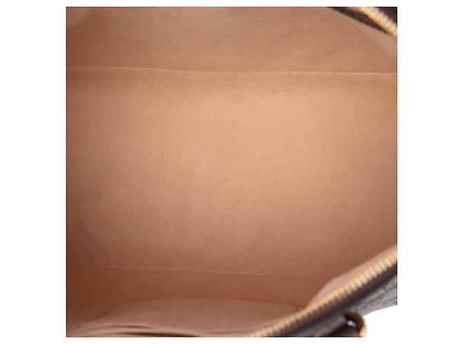 Borsa Satchel Gucci Beige Medium GG Supreme Ophidia Web - vista 4