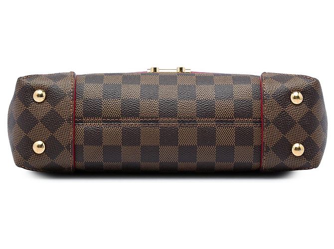 Clutch Louis Vuitton Brown Damier Ebene Caissa - vista 3
