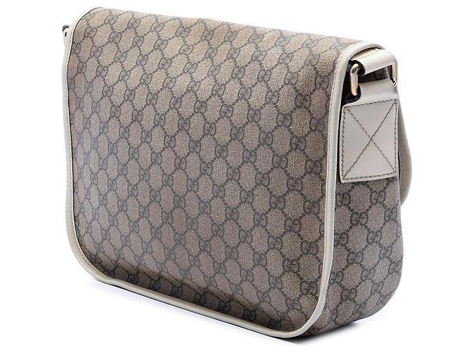 Borsa a tracolla Gucci Beige GG Supreme - vista 2