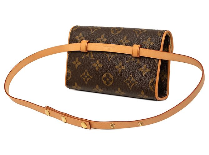 Louis Vuitton Brown Monogram Pochette Florentine - vista 2