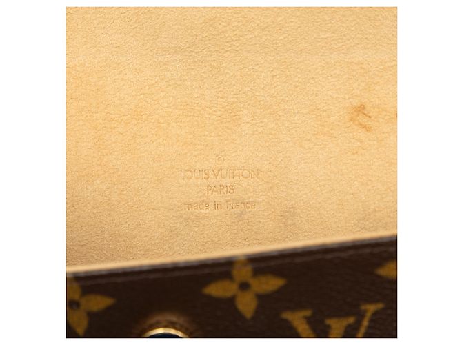 Louis Vuitton Brown Monogram Pochette Florentine - vista 5