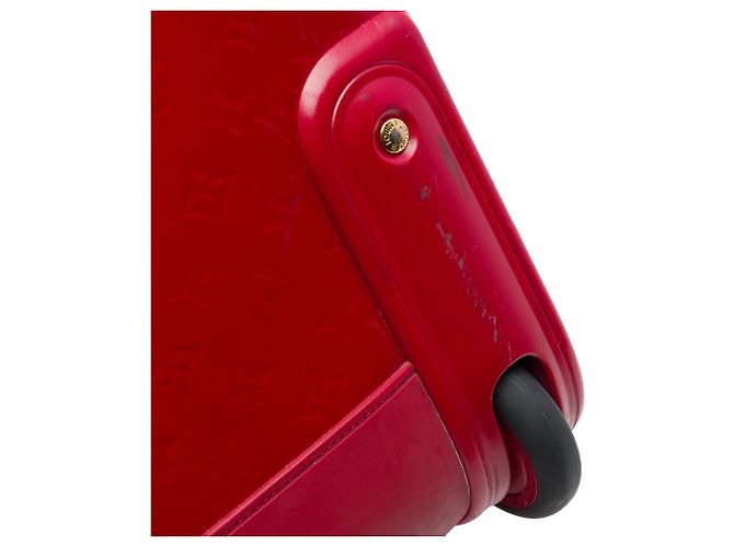 Louis Vuitton Red Monogram Vernis Pegase 45 - vista 6