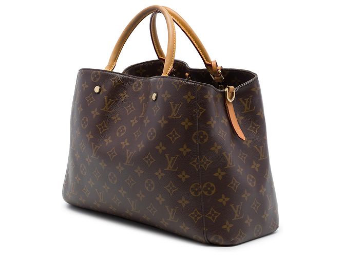 Louis Vuitton Brown Monogram Montaigne GM - vista 2