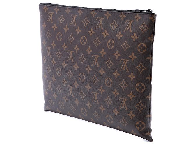 Pochette A4 Louis Vuitton Brown Monogram Solar Ray - vista 2