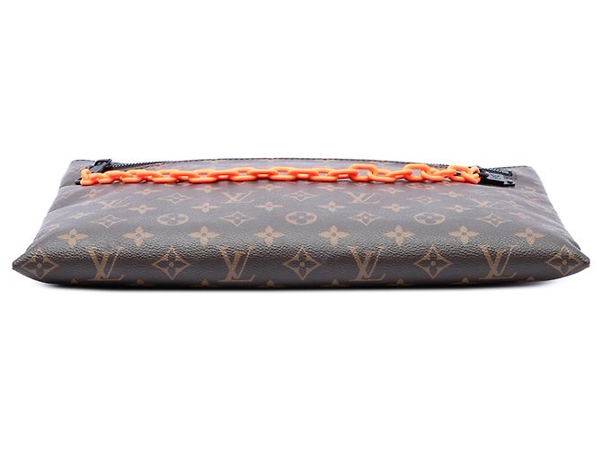Pochette A4 Louis Vuitton Brown Monogram Solar Ray - vista 3