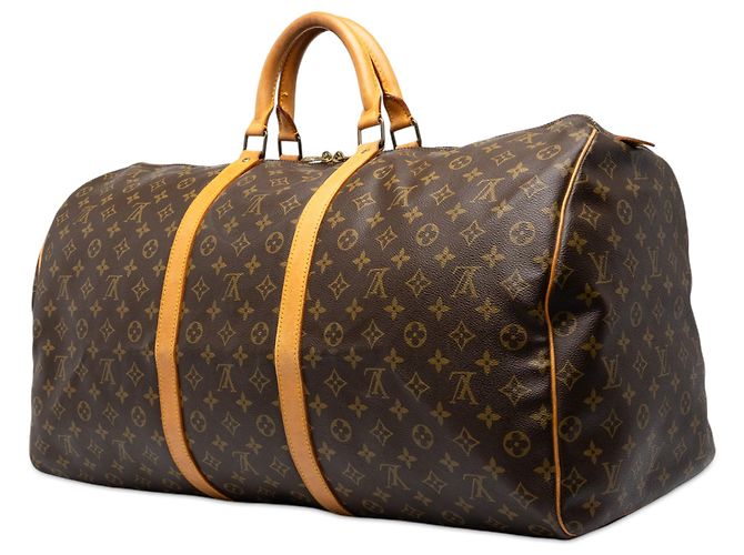 Louis Vuitton Brown Monogram Keepall 60 - vista 2