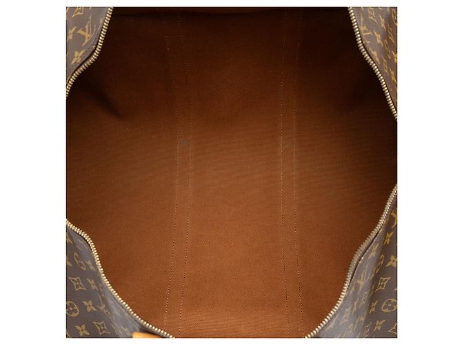 Louis Vuitton Brown Monogram Keepall 60 - vista 4