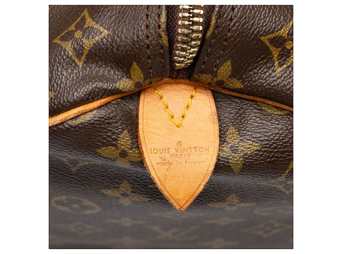 Louis Vuitton Brown Monogram Keepall 60 - vista 5