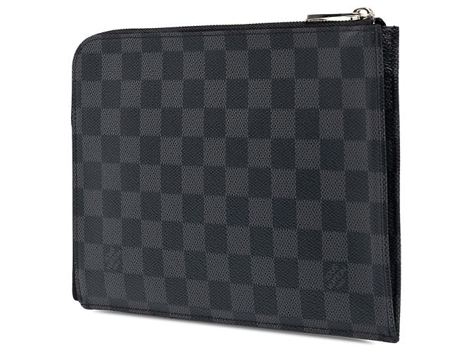Louis Vuitton Black Damier Graphite Pochette Jour PM - vista 2