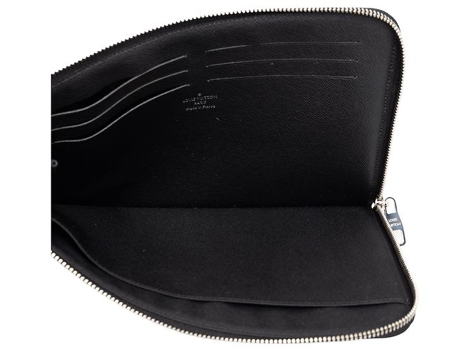 Louis Vuitton Black Damier Graphite Pochette Jour PM - vista 4