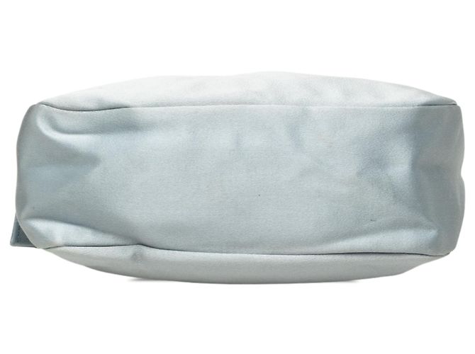 Beauty case in raso blu Prada - vista 3