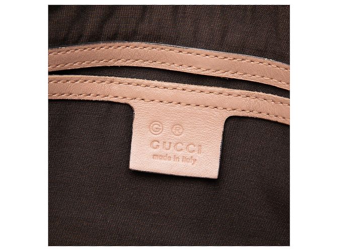 Borsa Boston Gucci Brown Medium Guccissima Joy - vista 5