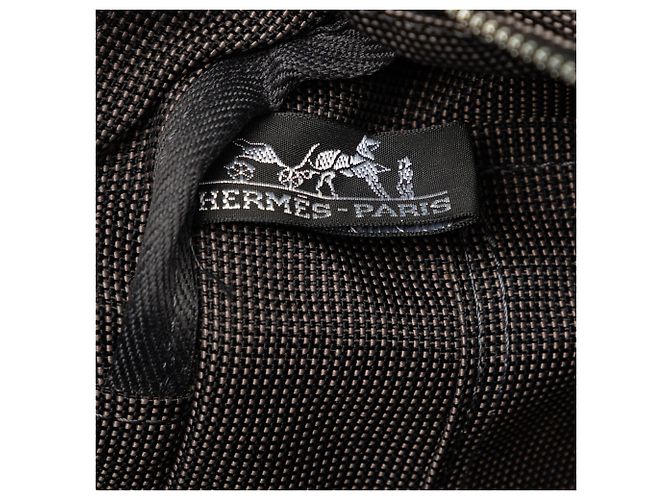 Hermès Brown Canvas Herline MM - vista 5