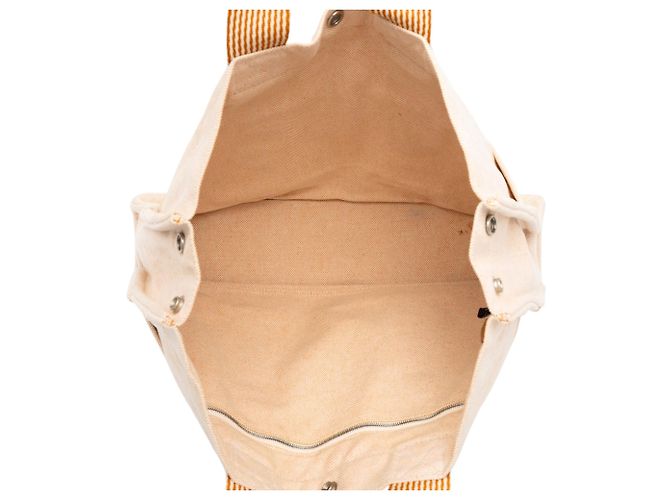 Hermès Orange Canvas Fourre Tout MM - Ansicht 4