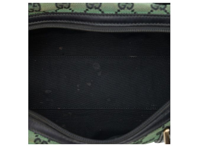 Bolso Boston Gucci Green GG Canvas Charmy - vista 4
