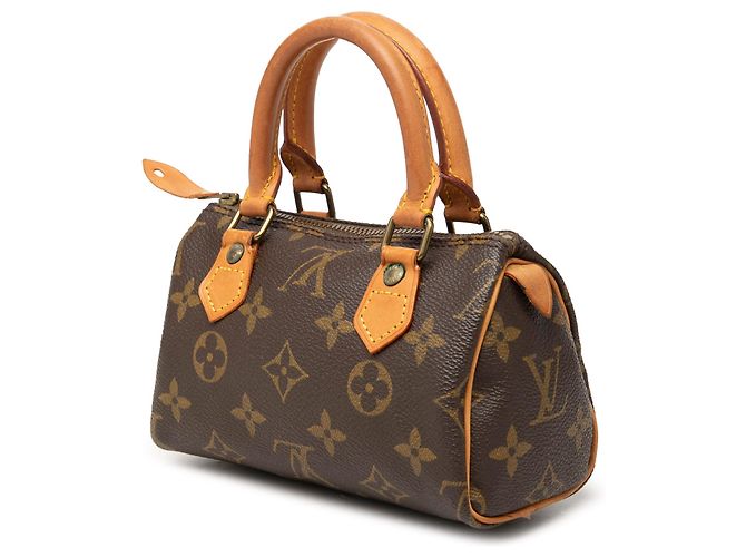 Louis Vuitton Brown Monogram Mini Speedy HL - vista 2