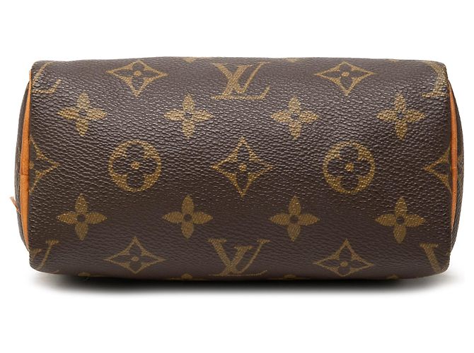 Louis Vuitton Brown Monogram Mini Speedy HL - vista 3