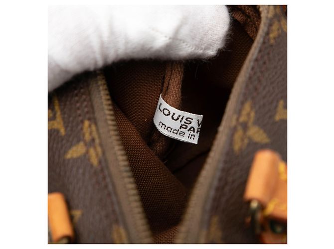 Louis Vuitton Brown Monogram Mini Speedy HL - vista 5
