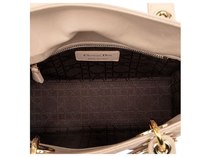 Dior Pink Small Lambskin Cannage My ABCDior Lady Dior - vista 4