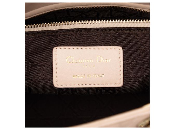 Dior Pink Small Lambskin Cannage My ABCDior Lady Dior - vista 5