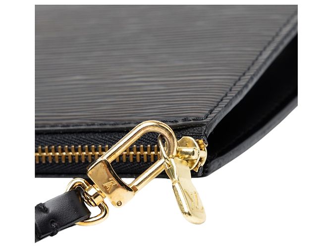 Louis Vuitton Black Epi Pochette Accessoires - vista 6
